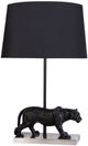 Classy Living 2-Piece Panther Noir Black Table Lamp Set-0