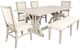 Jofran Inc. Fairview 6 Piece Dining Room Set with Bench-0