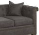 Century® Modern Chesterfield Gray Large Sofa-1