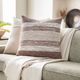 Surya Levi Camel 20"x20" Toss Pillow with Down Insert-4