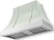 La Cornue CornuFé Cascade 44" Tapestry Mounted Range Hood with Polished Chrome Trim-0