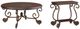 Signature Design by Ashley® Rafferty 2-Piece Dark Brown Living Room Table Set-0