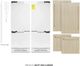 ZLINE Autograph Edition 60" 32.2 Cu. Ft. Panel Ready Built In Counter Depth French Door Refrigerator with Champagne Bronze Accents-4