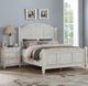 Winners Only® Nashville Antique White King Panel Bed-2