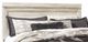 Signature Design by Ashley® Bellaby 6-Piece Whitewash King Panel Headboard Bed Set-1