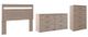 Signature Design by Ashley® Flannia 3-Piece Gray Queen Panel Headboard Bed Set-0