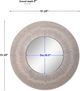 Uttermost® Sailor's Knot White Round Mirror-3