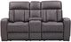 Parker House® Equinox Mercury Power Theater Reclining Loveseat with Headrest-1