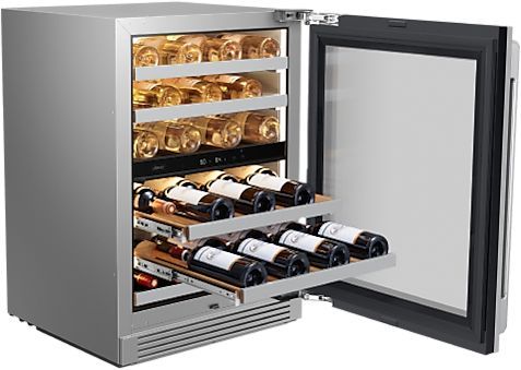 Dacor® 24" 4.7 Cu. Ft. Panel Ready Undercounter Wine Cooler-3