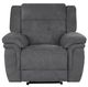 Parker House® Richland Bristol Gray Power Recliner with Power Headrest-2