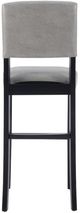 Linon Monaco Black/Dove Bar Stool-5