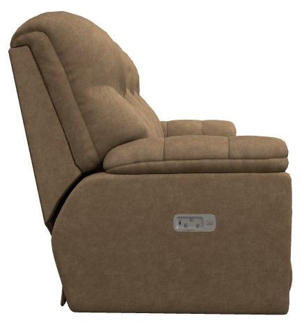 La-Z-Boy® Morrison Camel Power Reclining Sofa with Headrest and Lumbar-2