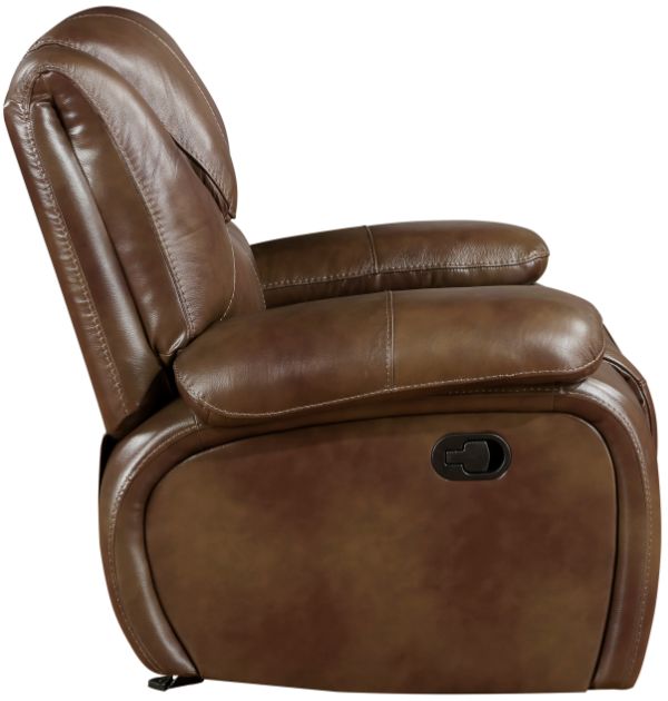 Homelegance® Ellicott Brown Manual Glider Recliner-4