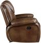Homelegance® Ellicott Brown Manual Glider Recliner-4