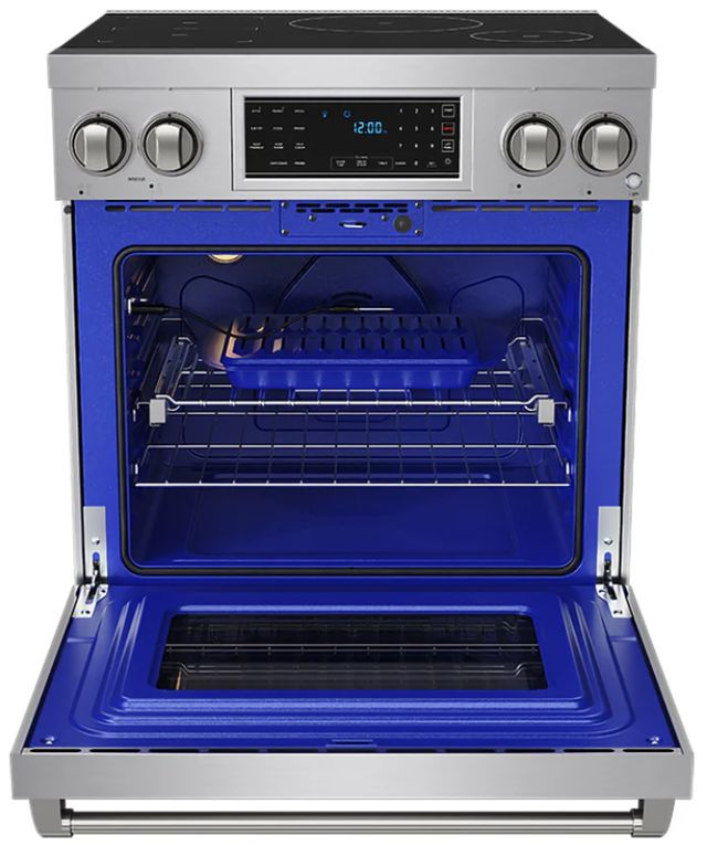 Thor Kitchen® Gordon Ramsay Collection 30" Stainless Steel Pro Style Induction Range with Tilt Panel Touch Control-1