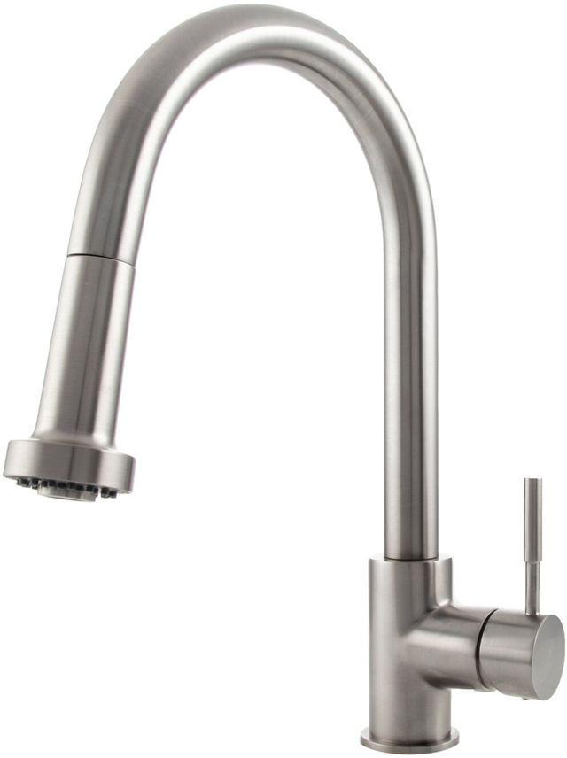 ZLINE Monet Brushed Nickel Pull Down Single Handle Kitchen Faucet-1