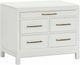 aspenhome® Alexander White Workstation/Combo File-0