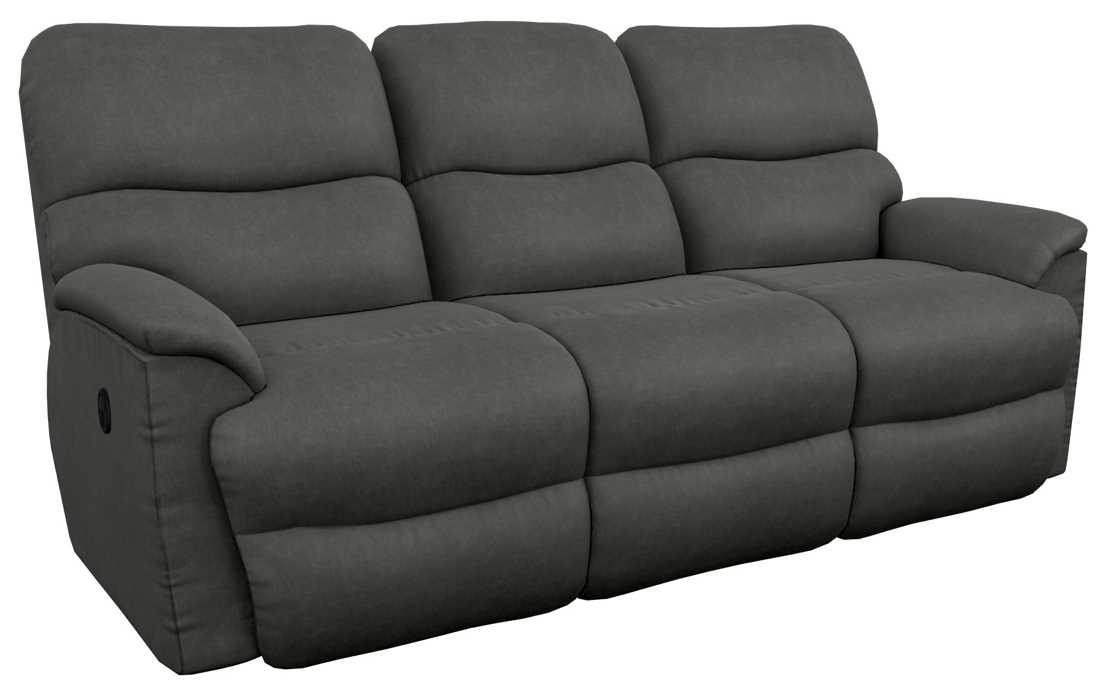 La-Z-Boy® Trouper Ink Manual Reclining Loveseat with Console