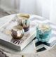 A & B Home Cheena Blue Mercury Soy Wax Candle-3