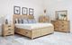 Mako Wood Furniture Oxford Queen Storage Panel Bed-1
