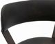 International Furniture Direct Maison Black/Blacksmithing Matte Black 30'' Barstool-5