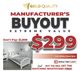 Progressive Furniture White Full Size Panel Bed PLUS FREE Nightstand-2