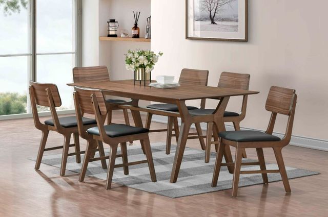 New Classic® Home Furnishings Thea Walnut Dining Table-1