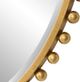Uttermost® Taza Gold Round Mirror-3