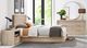 Alexandra Home Bodhi Light Oak 3pc Queen Storage Bedroom -KIT900-3Q-LIGHT OAK P73584550-0