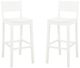 Linon Kentucky 2-Piece White Bar Stool Set-0