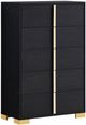 Coaster® Marceline Black Chest-0