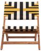 Zuo® Modern Sunbeam Multicolor Wood Outdoor Lounge Chair-1