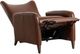 Four Hands Neera Dulane Mahogany Manual Recliner-1