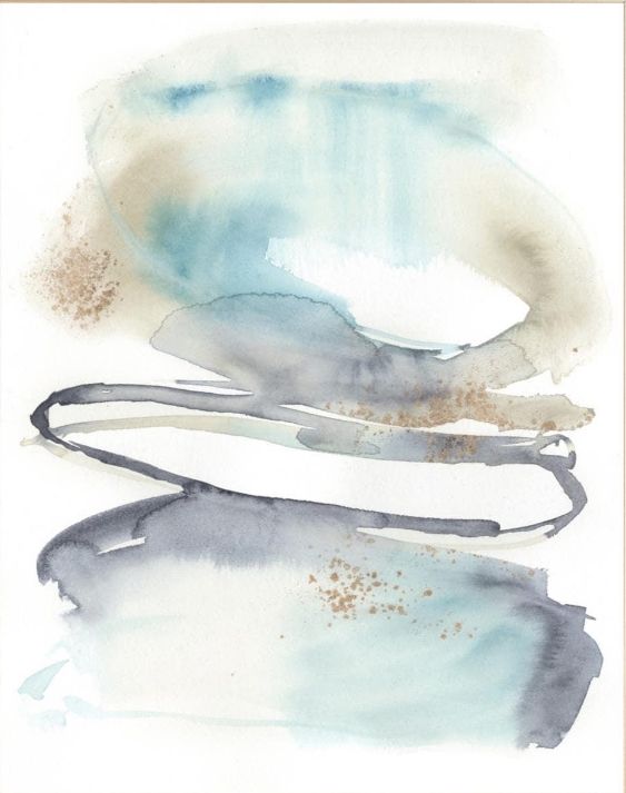 Classy Living Jennifer Goldberger Spiral Bloom I Wall Art-1