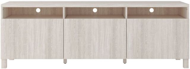 Signature Design by Ashley® Dorrinson Antique White Extra Large TV Stand-1