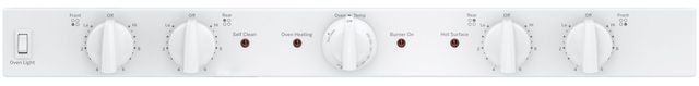 GE® 30" White Free Standing Electric Range-1