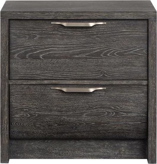 Magnussen Home® Kinsley Black Heron Drawer Nightstand-2