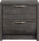 Magnussen Home® Kinsley Black Heron Drawer Nightstand-2