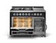 Viking® Tuscany 48" Onyx Pro Style Dual Fuel Range with 2 Induction-1