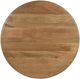 Jofran Inc. Urban Archive Brennan Golden Dining Table with Black Base-3