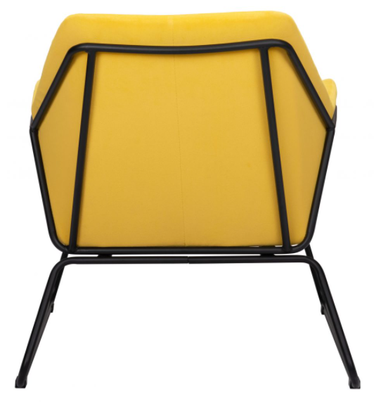 Zuo® Modern Jose Yellow Accent Chair-3