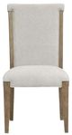 Magnussen Home® Plum Creek Elite Dove/Sierra Brown Upholstered Dining Side Chair-2