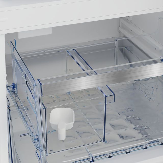 Beko 30 in. 16.1 Cu. Ft. Fingerprint Free Stainless Steel Counter Depth Bottom Freezer Refrigerator-6