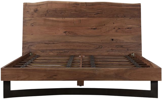 Moe's Home Collection Bent Brown Queen Size Bed-1