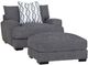 Franklin™ Journey Merriville Graphite 39" Ottoman-2