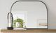 Decor-Rest® Furniture LTD Arch Black Wall Mirror-1