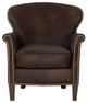 Fairfield® Customizable Oxford Leather Lounge Chair-1