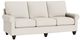 Bassett® Furniture Customizable Benchmade Premier Panel Arm Sofa-0