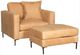 Mayo Customizable 1731L Leather Ottoman-1