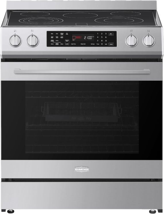 Marathon® 30" Stainless Steel Freestanding Electric Range -1
